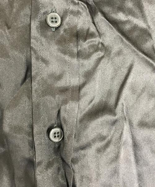 DOLCE & GABBANA（ドルチェ＆ガッバーナ）DOLCE & GABBANA (ドルチェ＆ガッバーナ) シルクシャツ ブラック サイズ:42の古着・服飾アイテム