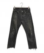 LEVI'Sリーバイス）の古着「後染ブラックデニムパンツ」｜ブラック