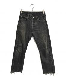 LEVI'S（リーバイス）の古着「後染ブラックデニムパンツ」｜ブラック