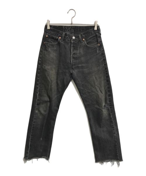 LEVI'S（リーバイス）LEVI'S (リーバイス) 後染ブラックデニムパンツ ブラック サイズ:W30 L34の古着・服飾アイテム