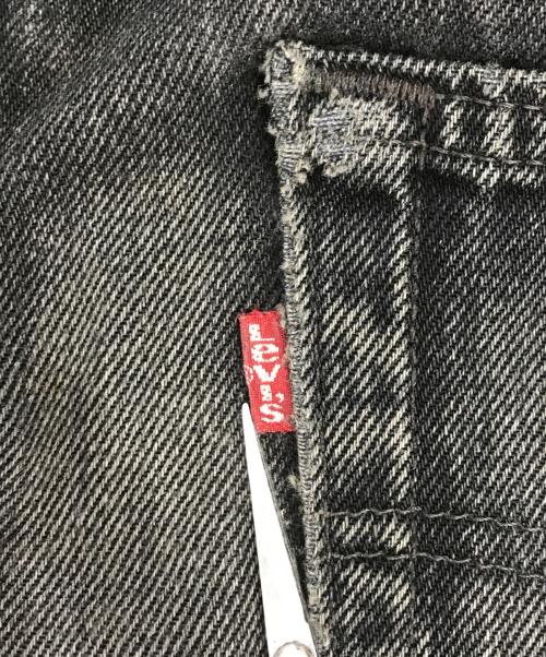 LEVI'S（リーバイス）LEVI'S (リーバイス) 後染ブラックデニムパンツ ブラック サイズ:W30 L34の古着・服飾アイテム