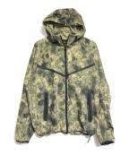NIKEナイキ）の古着「カモフラナイロンパーカー」｜カーキ