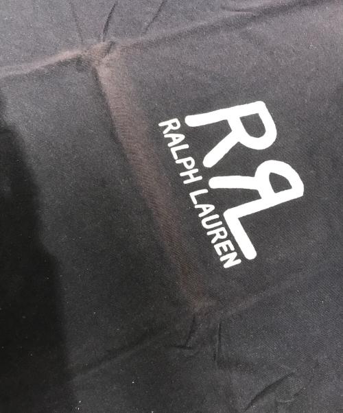 RRL（ダブルアールエル）RRL (ダブルアールエル) ロゴプリントTシャツ ネイビー サイズ:Lの古着・服飾アイテム