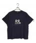 RRL（ダブルアールエル）の古着「ロゴプリントTシャツ」｜ネイビー