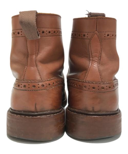 Tricker's（トリッカーズ）Tricker's (トリッカーズ) ウィングチップブーツ ブラウン サイズ:8-5の古着・服飾アイテム