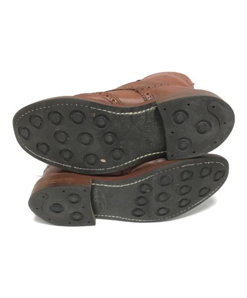 Tricker's（トリッカーズ）Tricker's (トリッカーズ) ウィングチップブーツ ブラウン サイズ:8-5の古着・服飾アイテム