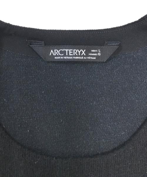 ARC'TERYX（アークテリクス）ARC'TERYX (アークテリクス) ドノバンクルーネックセーター ブラック サイズ:Lの古着・服飾アイテム