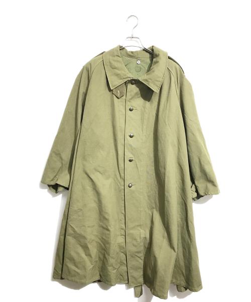 French Army（フランス軍）French Army (フランス軍) モーターサイクルコート カーキ サイズ:表記なしの古着・服飾アイテム