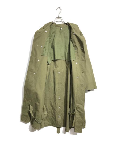 French Army（フランス軍）French Army (フランス軍) モーターサイクルコート カーキ サイズ:表記なしの古着・服飾アイテム