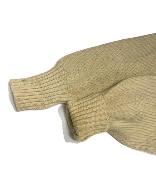 FORDHAM FELT（フォーダム フェルト）FORDHAM FELT (フォーダム フェルト) レタードカーディガン アイボリー サイズ:表記なしの古着・服飾アイテム