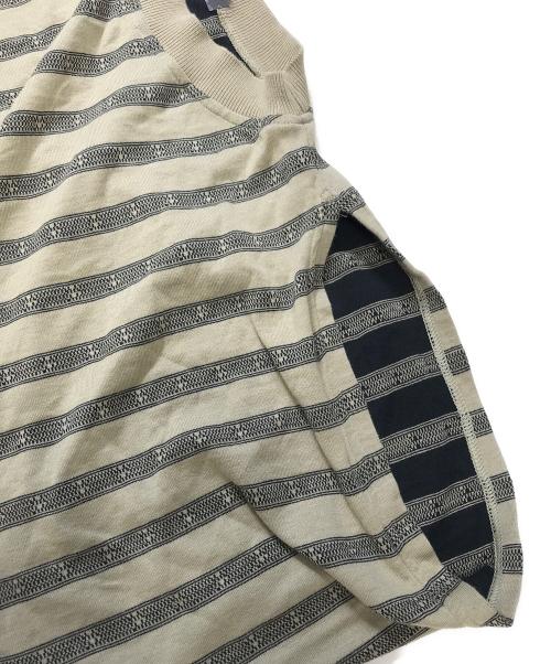 ISSEY MIYAKE（イッセイミヤケ）ISSEY MIYAKE (イッセイミヤケ) 変形ワンピース ベージュ サイズ:Mの古着・服飾アイテム