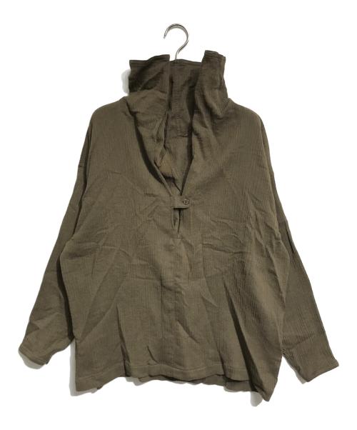 issey sports（イッセイスポーツ）issey sports (イッセイスポーツ) カットソー ブラウン サイズ:9の古着・服飾アイテム