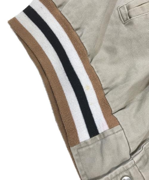 nlbm（エヌエルビーエム）nlbm (エヌエルビーエム) スタジャン ベージュ サイズ:3XLの古着・服飾アイテム