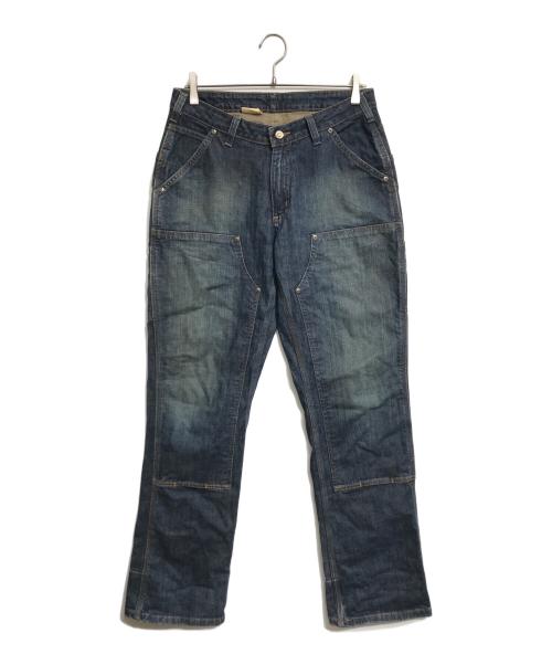 CarHartt（カーハート）CarHartt (カーハート) ダブルニーデニムペインターパンツ インディゴ サイズ:表記なしの古着・服飾アイテム