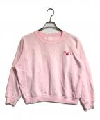 VINTAGEヴィンテージ）の古着「スウェット」｜ピンク