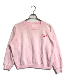 VINTAGE（ヴィンテージ）の古着「スウェット」｜ピンク