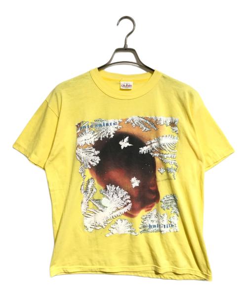 バンドTシャツ（バンドTシャツ）バンドTシャツ (バンドTシャツ) 90s Pale saints(ペイル・セインツ) バンドTシャツ イエロー サイズ:XLの古着・服飾アイテム