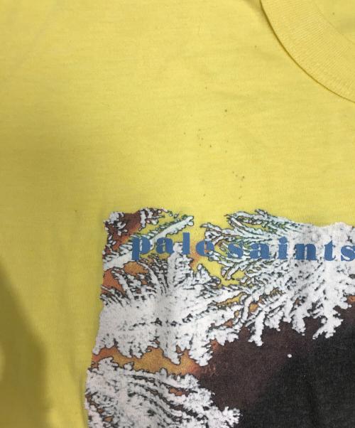バンドTシャツ（バンドTシャツ）バンドTシャツ (バンドTシャツ) 90s Pale saints(ペイル・セインツ) バンドTシャツ イエロー サイズ:XLの古着・服飾アイテム