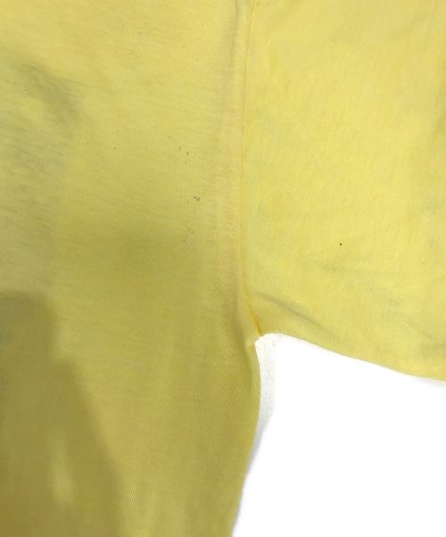 バンドTシャツ（バンドTシャツ）バンドTシャツ (バンドTシャツ) 90s Pale saints(ペイル・セインツ) バンドTシャツ イエロー サイズ:XLの古着・服飾アイテム