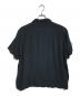 CAMPUS (キャンパス) レーヨンオープンカラーシャツ ブラック サイズ:XL：18000円