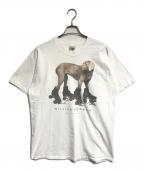 FRUIT OF THE LOOMフルーツオブザルーム）の古着「プリントTシャツ」｜ホワイト