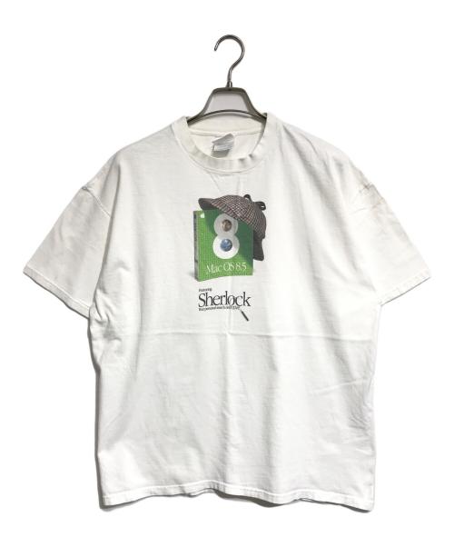 Hanes（ヘインズ）Hanes (ヘインズ) 企業系プリントTシャツ ホワイト サイズ:XLの古着・服飾アイテム