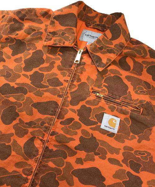 CarHartt（カーハート）CarHartt (カーハート) DUCK Detroit jacket オレンジ サイズ:Sの古着・服飾アイテム