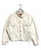 LEVI'Sリーバイス）の古着「ホワイトデニムジャケット」｜ホワイト