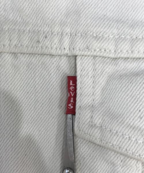 LEVI'S（リーバイス）LEVI'S (リーバイス) ホワイトデニムジャケット ホワイト サイズ:XLの古着・服飾アイテム