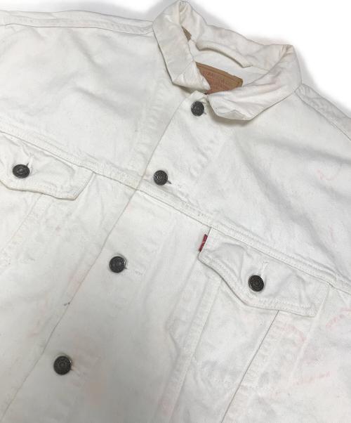 LEVI'S（リーバイス）LEVI'S (リーバイス) ホワイトデニムジャケット ホワイト サイズ:XLの古着・服飾アイテム