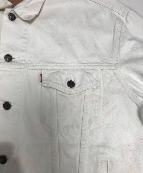 LEVI'S（リーバイス）LEVI'S (リーバイス) ホワイトデニムジャケット ホワイト サイズ:XLの古着・服飾アイテム