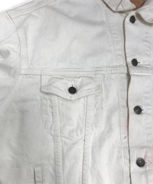 LEVI'S（リーバイス）LEVI'S (リーバイス) ホワイトデニムジャケット ホワイト サイズ:XLの古着・服飾アイテム