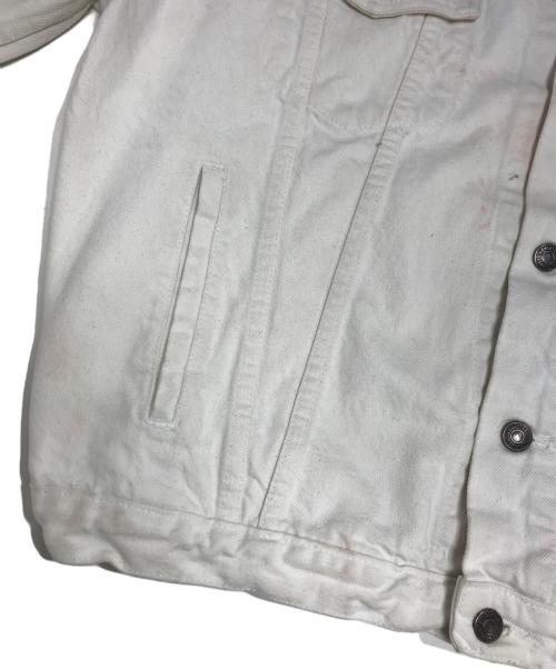 LEVI'S（リーバイス）LEVI'S (リーバイス) ホワイトデニムジャケット ホワイト サイズ:XLの古着・服飾アイテム