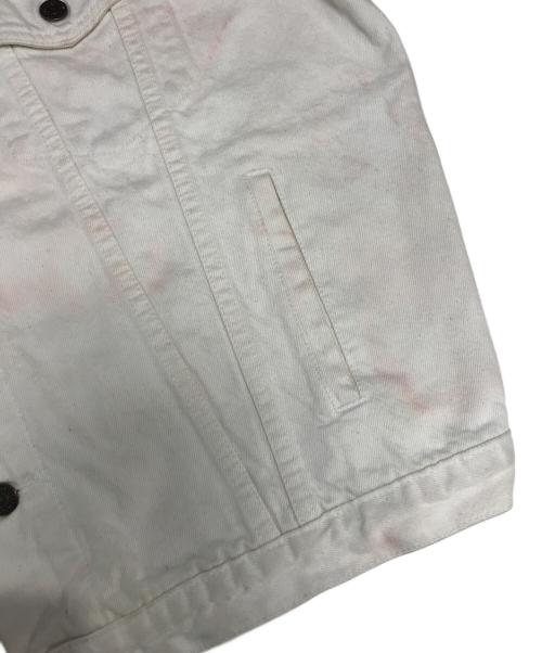 LEVI'S（リーバイス）LEVI'S (リーバイス) ホワイトデニムジャケット ホワイト サイズ:XLの古着・服飾アイテム