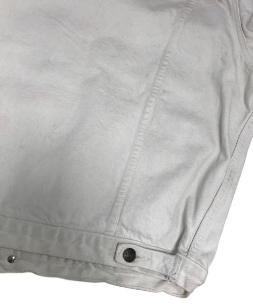 LEVI'S（リーバイス）LEVI'S (リーバイス) ホワイトデニムジャケット ホワイト サイズ:XLの古着・服飾アイテム
