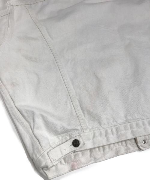 LEVI'S（リーバイス）LEVI'S (リーバイス) ホワイトデニムジャケット ホワイト サイズ:XLの古着・服飾アイテム