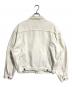 LEVI'S (リーバイス) ホワイトデニムジャケット ホワイト サイズ:XL：18000円