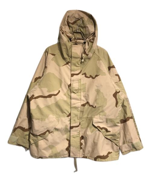 VINTAGE MILITARY（ヴィンテージ ミリタリー）VINTAGE MILITARY (ヴィンテージ ミリタリー) US ARMY デザートカモフーデッドジャケット ベージュ サイズ:X‐LARGE-LONGの古着・服飾アイテム