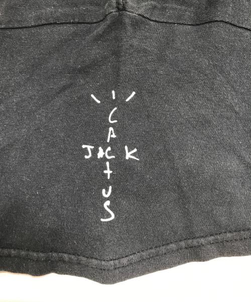 Travis Scott（トラヴィススコット）Travis Scott (トラヴィススコット) cactus jack (カクタス・ジャック) プリントTシャツ ブラック サイズ:Lの古着・服飾アイテム