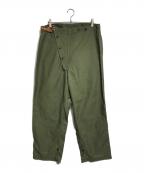 VINTAGE MILITARYヴィンテージ ミリタリー）の古着「US ARMY FIREMAN TROUSERS」｜カーキ