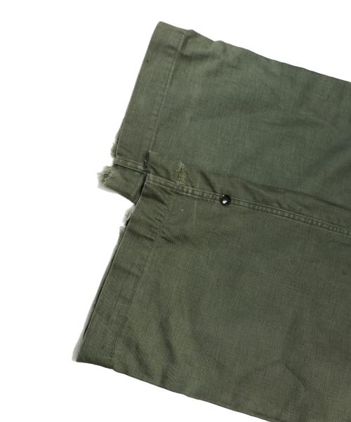 VINTAGE MILITARY（ヴィンテージ ミリタリー）VINTAGE MILITARY (ヴィンテージ ミリタリー) US ARMY FIREMAN TROUSERS カーキ サイズ:36×33の古着・服飾アイテム