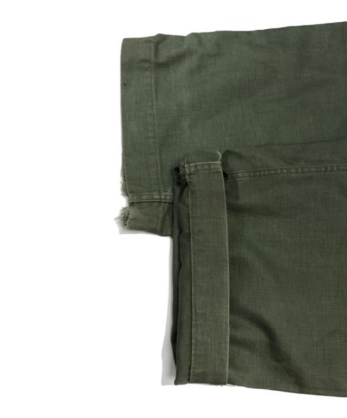 VINTAGE MILITARY（ヴィンテージ ミリタリー）VINTAGE MILITARY (ヴィンテージ ミリタリー) US ARMY FIREMAN TROUSERS カーキ サイズ:36×33の古着・服飾アイテム