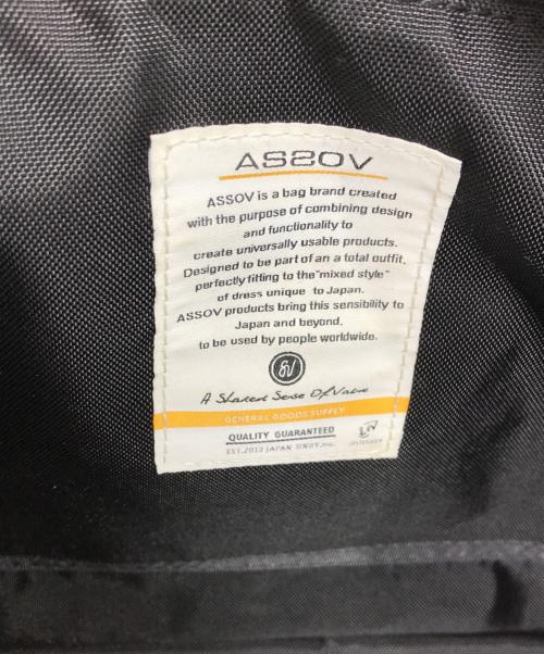 AS2OV（アッソブ）AS2OV (アッソブ) メッセンジャーバッグ ブラックの古着・服飾アイテム