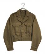 VINTAGE MILITARYヴィンテージ ミリタリー）の古着「british army(イギリス軍) バトルドレスジャケット」｜カーキ