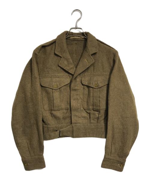 VINTAGE MILITARY（ヴィンテージ ミリタリー）VINTAGE MILITARY (ヴィンテージ ミリタリー) british army(イギリス軍) バトルドレスジャケット カーキ サイズ:10の古着・服飾アイテム