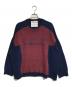 DAIRIKU（ダイリク）の古着「Docking Lettered Knit」｜ネイビー