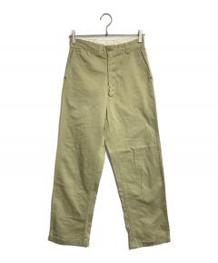 中古・古着通販】COMOLI (コモリ) ベルテッドチノパンツ ベージュ
