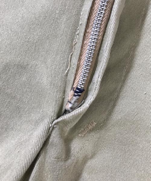 VINTAGE（ヴィンテージ）VINTAGE (ヴィンテージ) チノトラウザーパンツ ベージュ サイズ:表記なしの古着・服飾アイテム