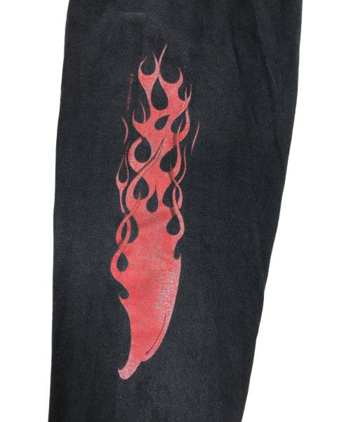 モーターサイクルロングスリーブTシャツ（モーターサイクルロングスリーブTシャツ）モーターサイクルロングスリーブTシャツ (モーターサイクルロングスリーブTシャツ) 90s HARLEY-DAVIDSON(ハーレーダビッドソン) ロングスリーブカットソー ブラック サイズ:Lの古着・服飾アイテム