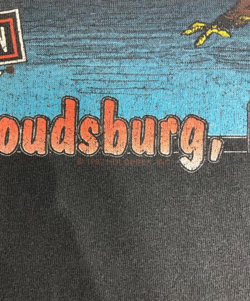 モーターサイクルロングスリーブTシャツ（モーターサイクルロングスリーブTシャツ）モーターサイクルロングスリーブTシャツ (モーターサイクルロングスリーブTシャツ) 90s HARLEY-DAVIDSON(ハーレーダビッドソン) ロングスリーブカットソー ブラック サイズ:Lの古着・服飾アイテム